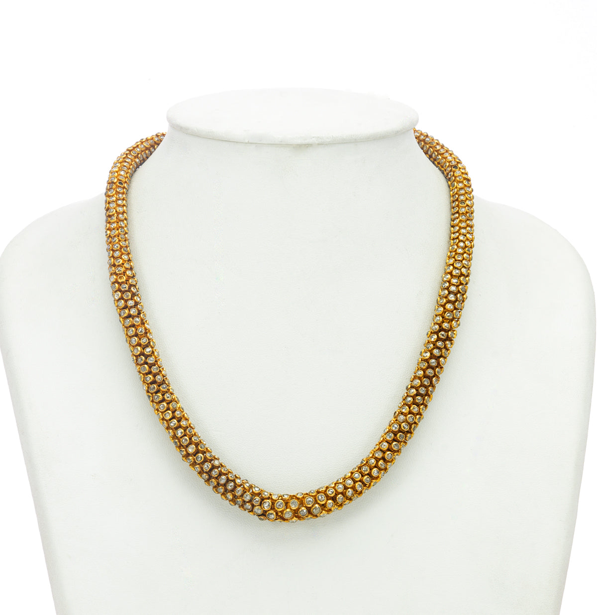 Bold Polki Gold Necklace