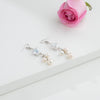 Shimmering Baroque Freshwater Pearl Dangling Earrings