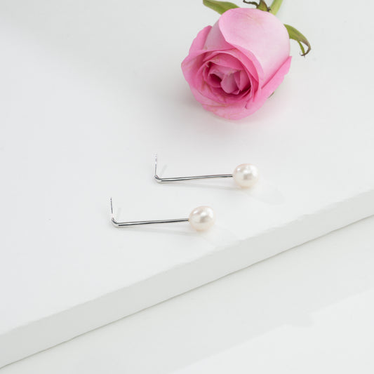 Exceptional White Freshwater Pearl Tops