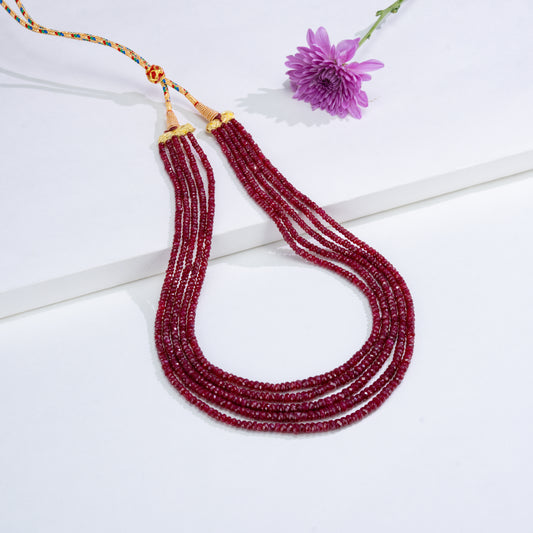 Natural Ruby Necklace