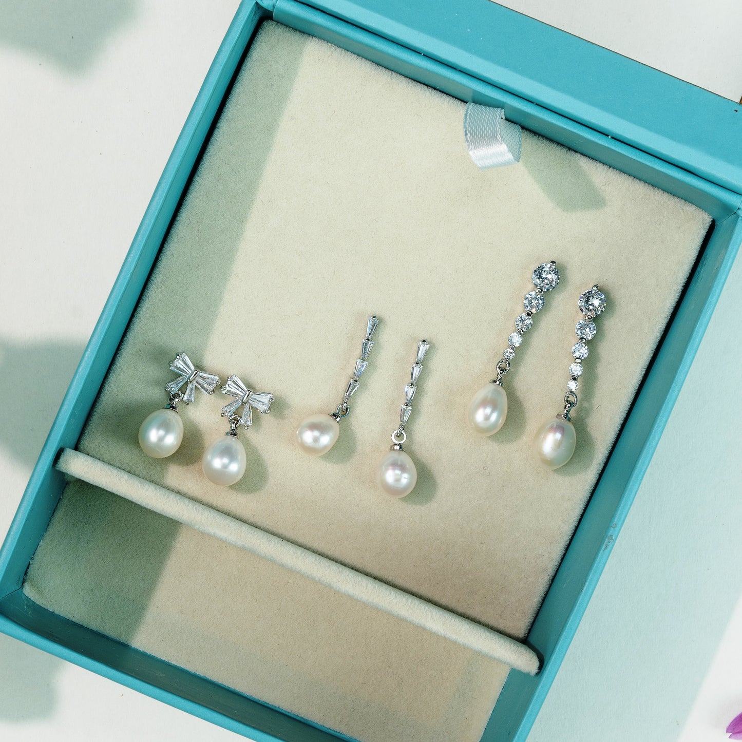 Sparkle Shine My Pearl Earring Box