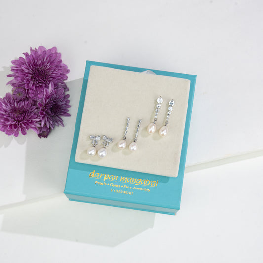 Sparkle Shine My Pearl Earring Box