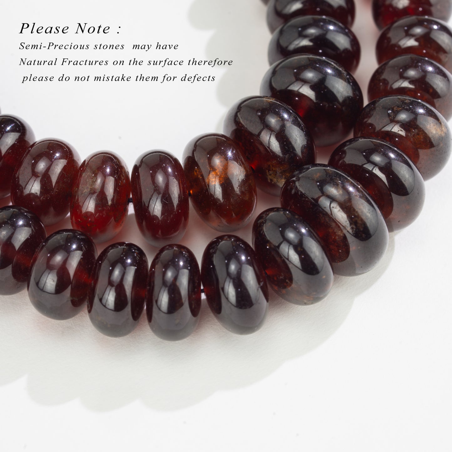 Natural Gomed Beads Necklace