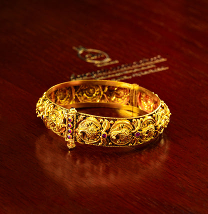 Handcrafted Ruby Bangle