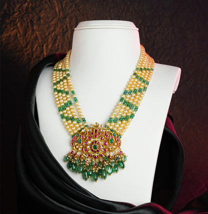 Precious Gold Kundan Necklace