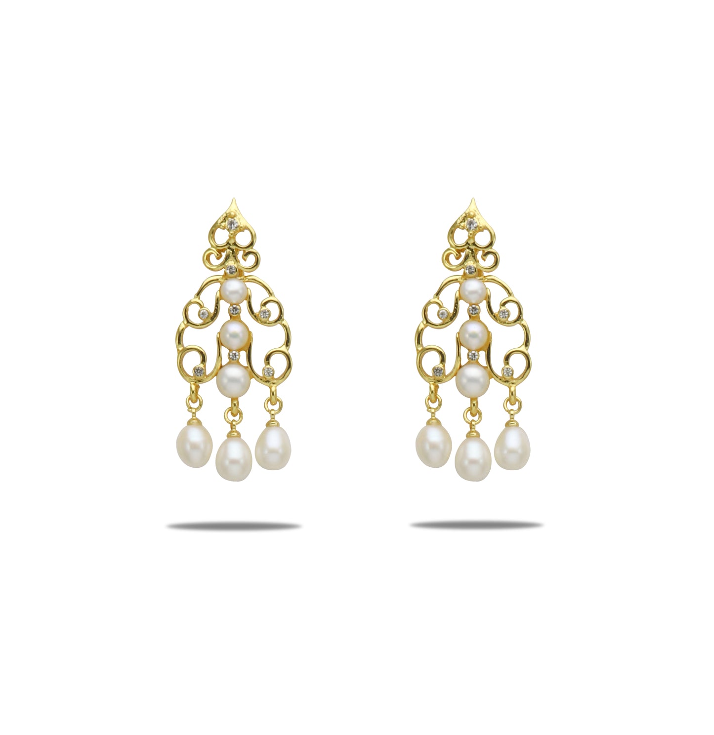 Exceptional Mix Freshwater Pearl Dangling Earring