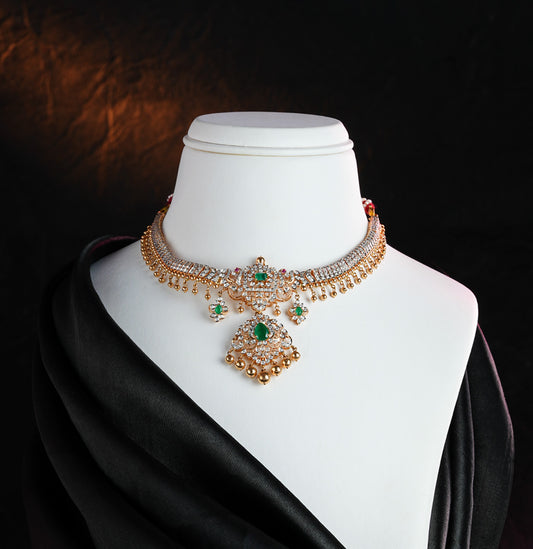Radiant Diamond Necklace