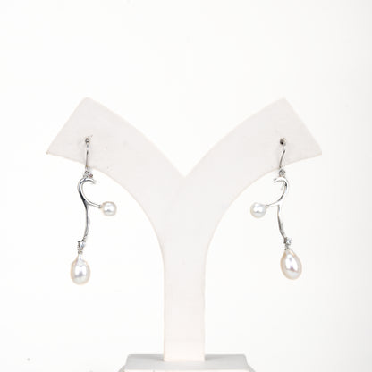 Exceptional White Mix Freshwater Pearl Tops