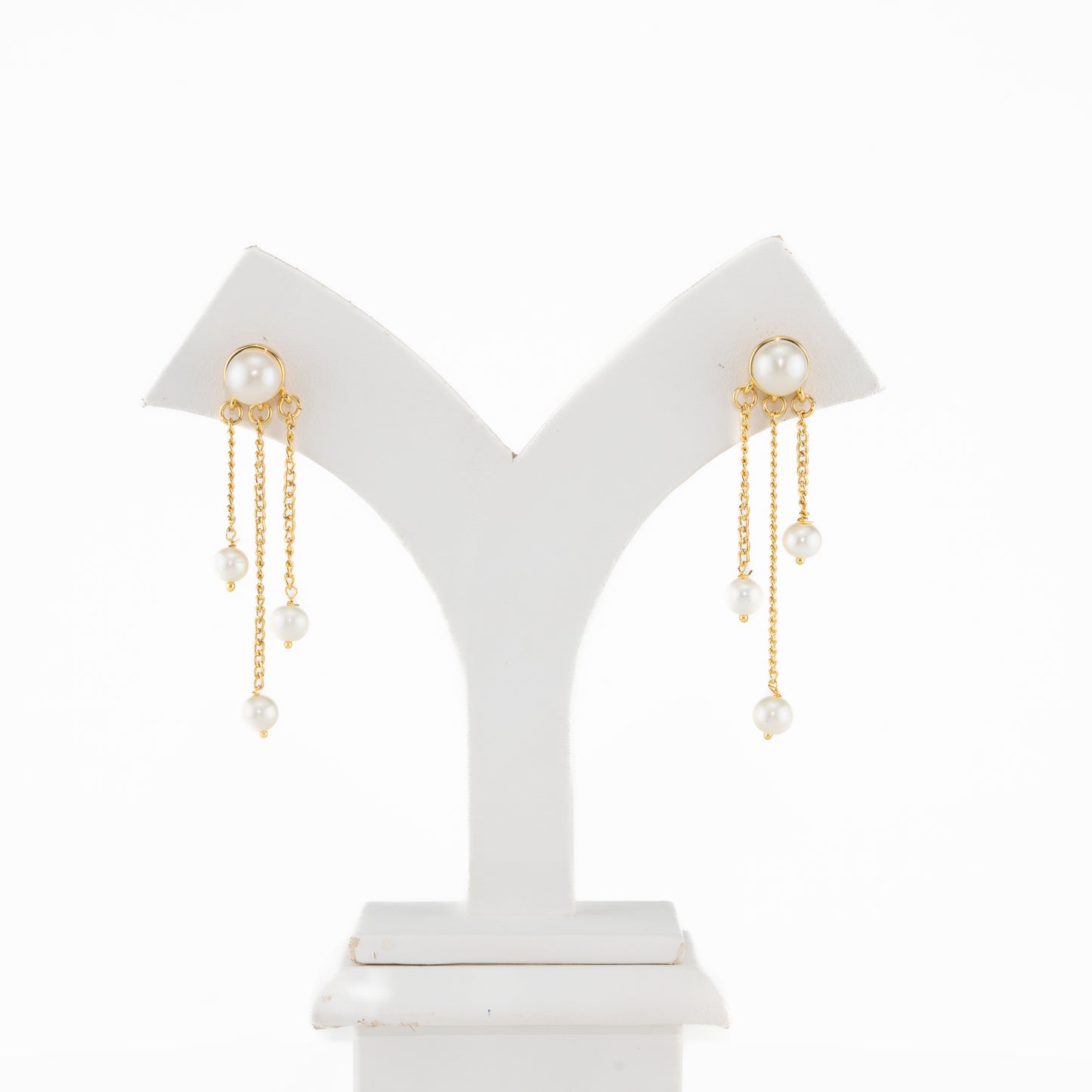 Mix White Freshwater Pearl Dangling Earring