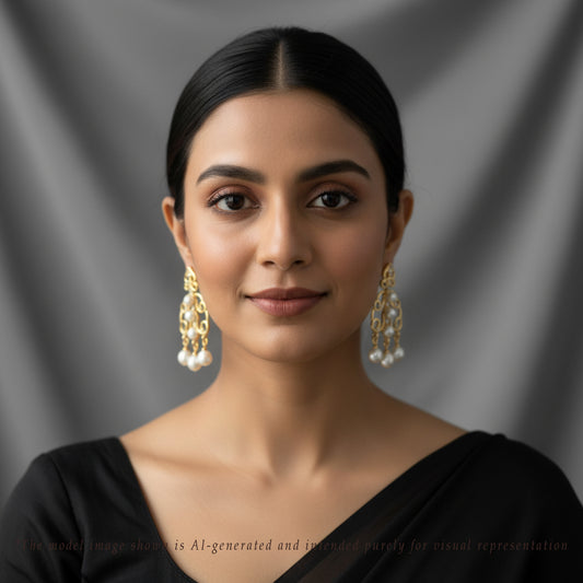 Exceptional Mix Freshwater Pearl Dangling Earring