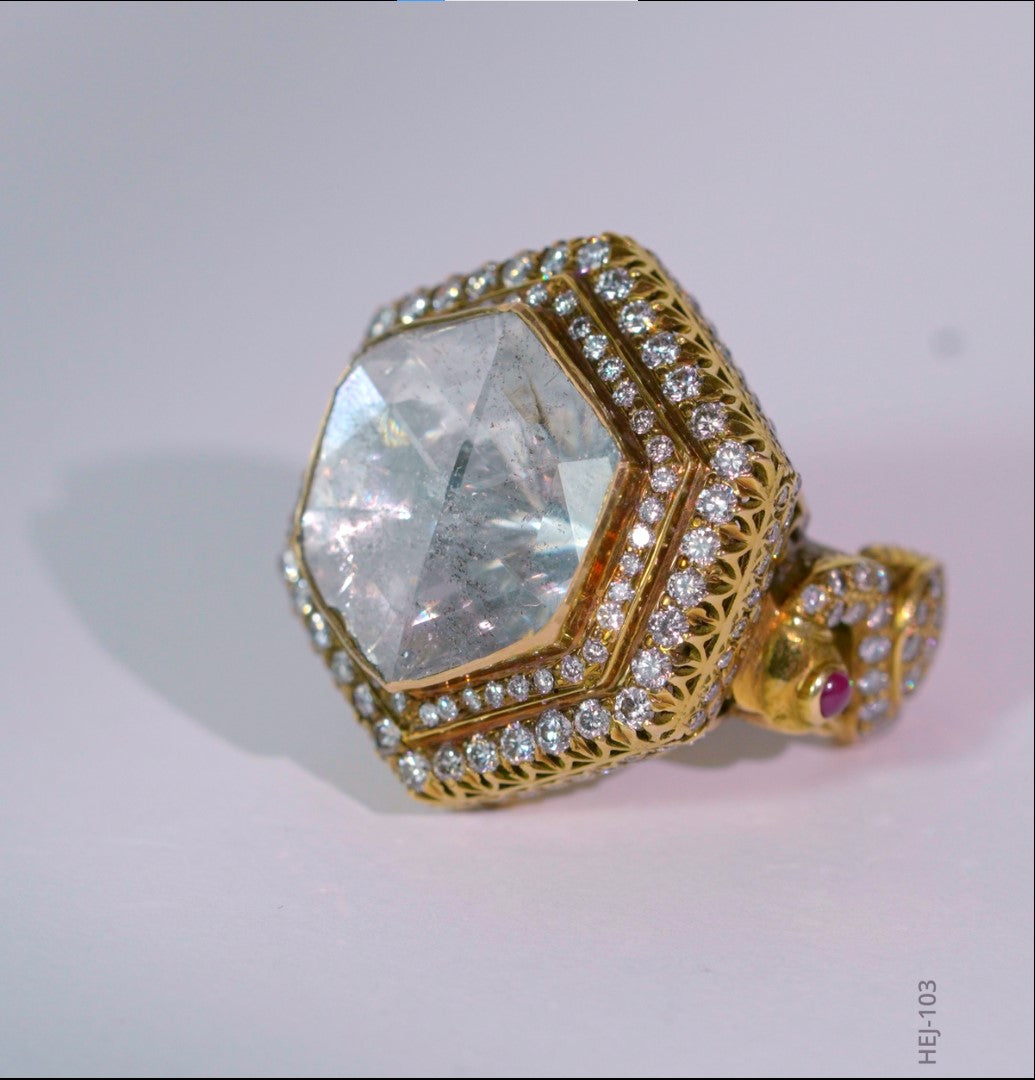 Magnificent Polki Ring