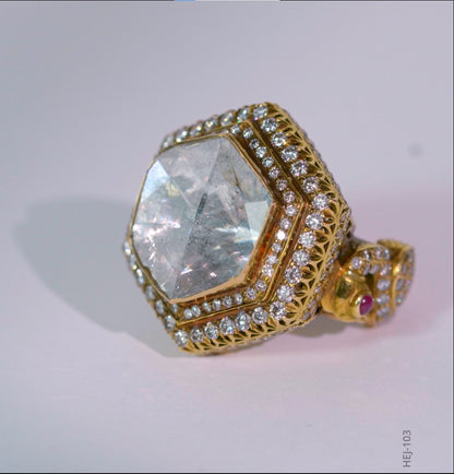 Magnificent Polki Ring