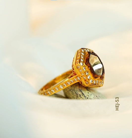 Enchanting Polki Ring