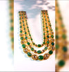 Gorgeous Polki Emerald Necklace
