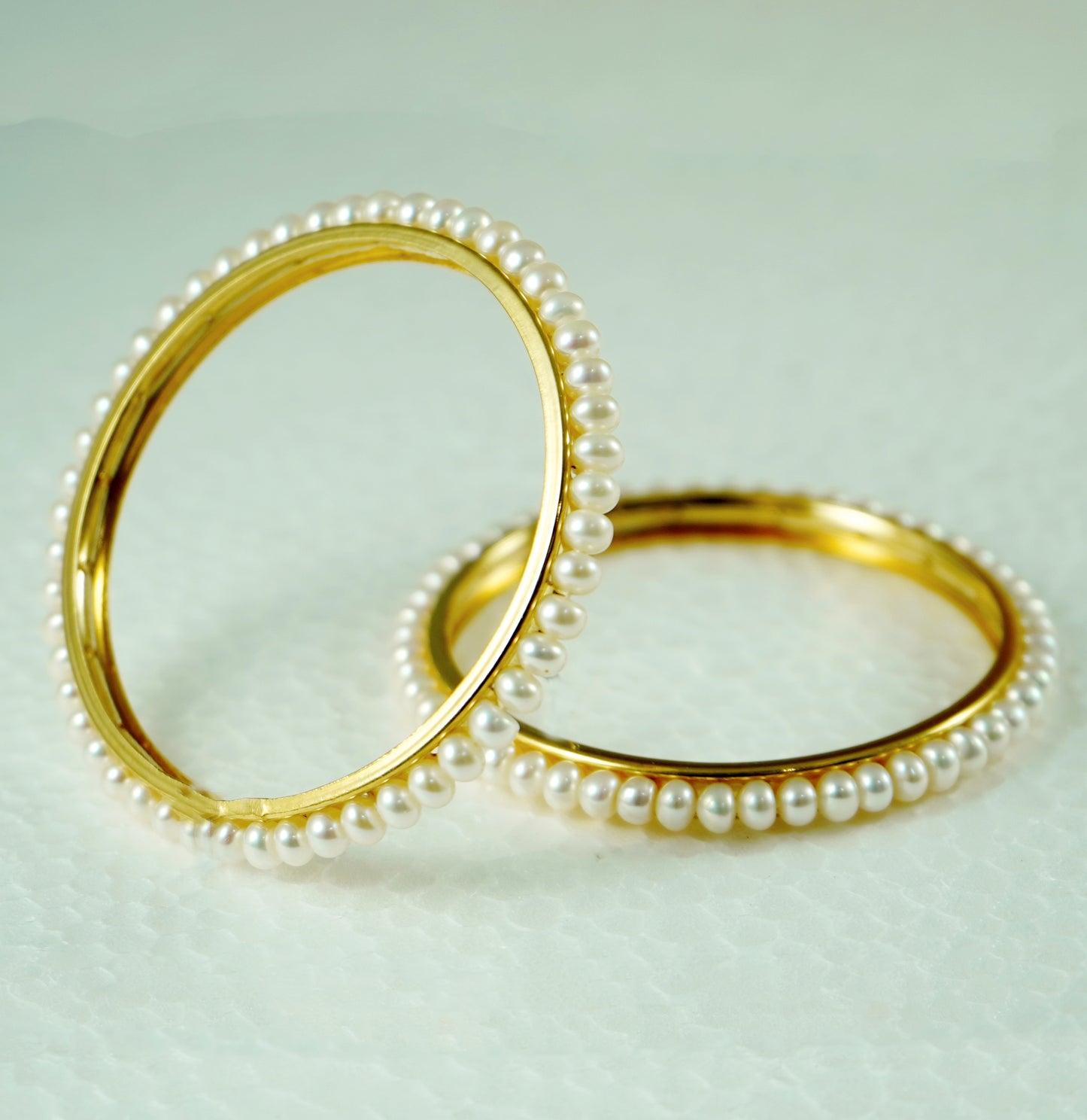 Favorite White Freshwater Pearl Bangles