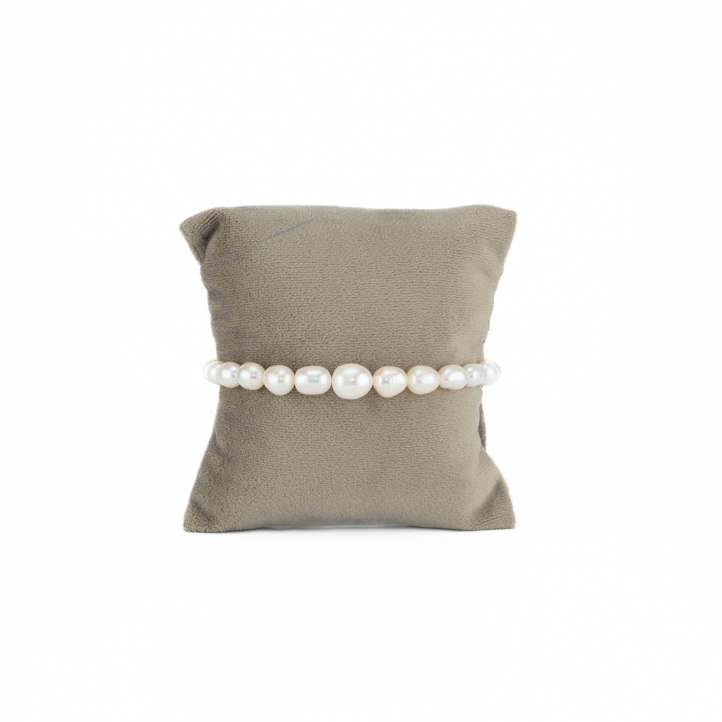 Grading White Drop Freshwater Pearl Bracelet