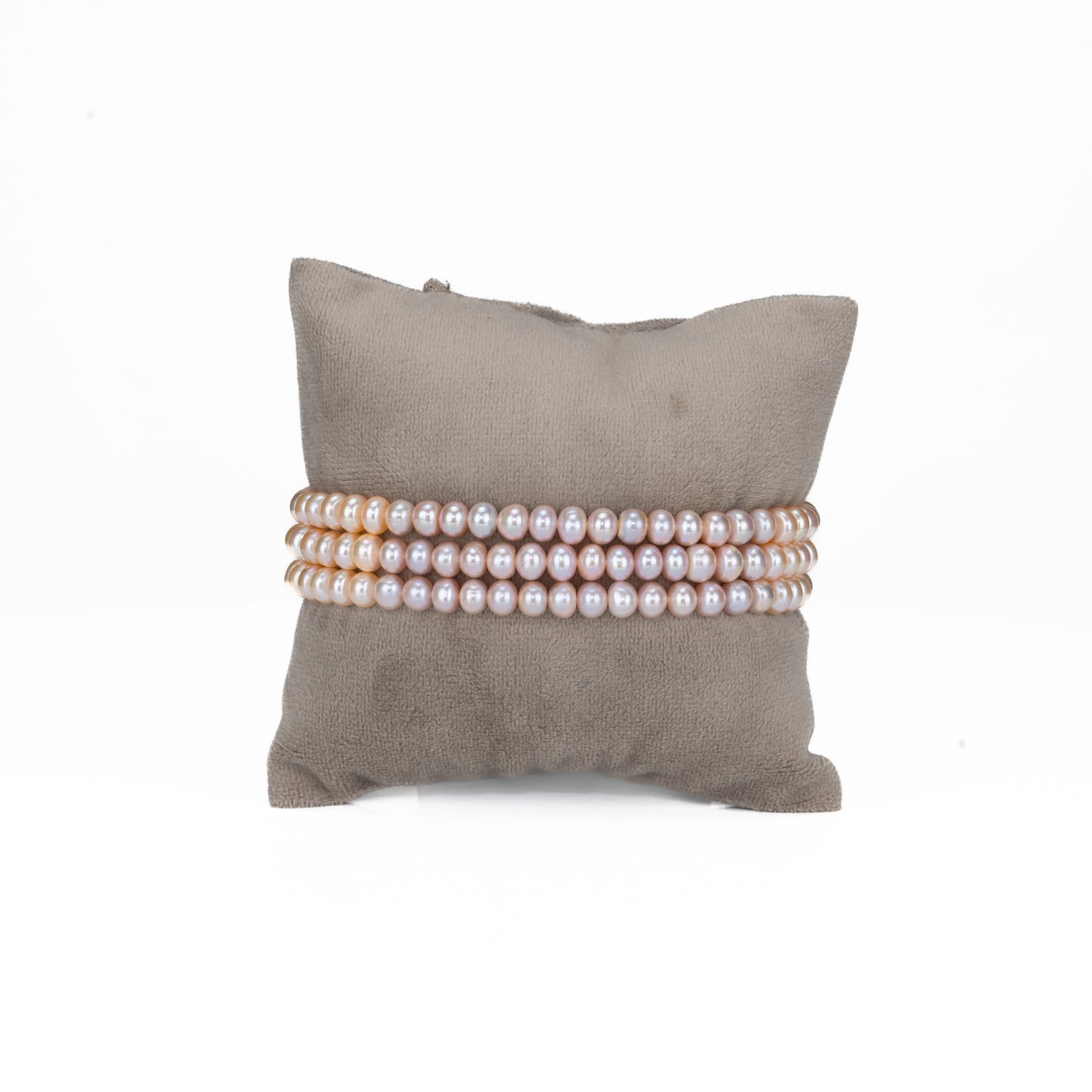 4.0-5.0mm Multicolor Button Freshwater Pearl Bracelet