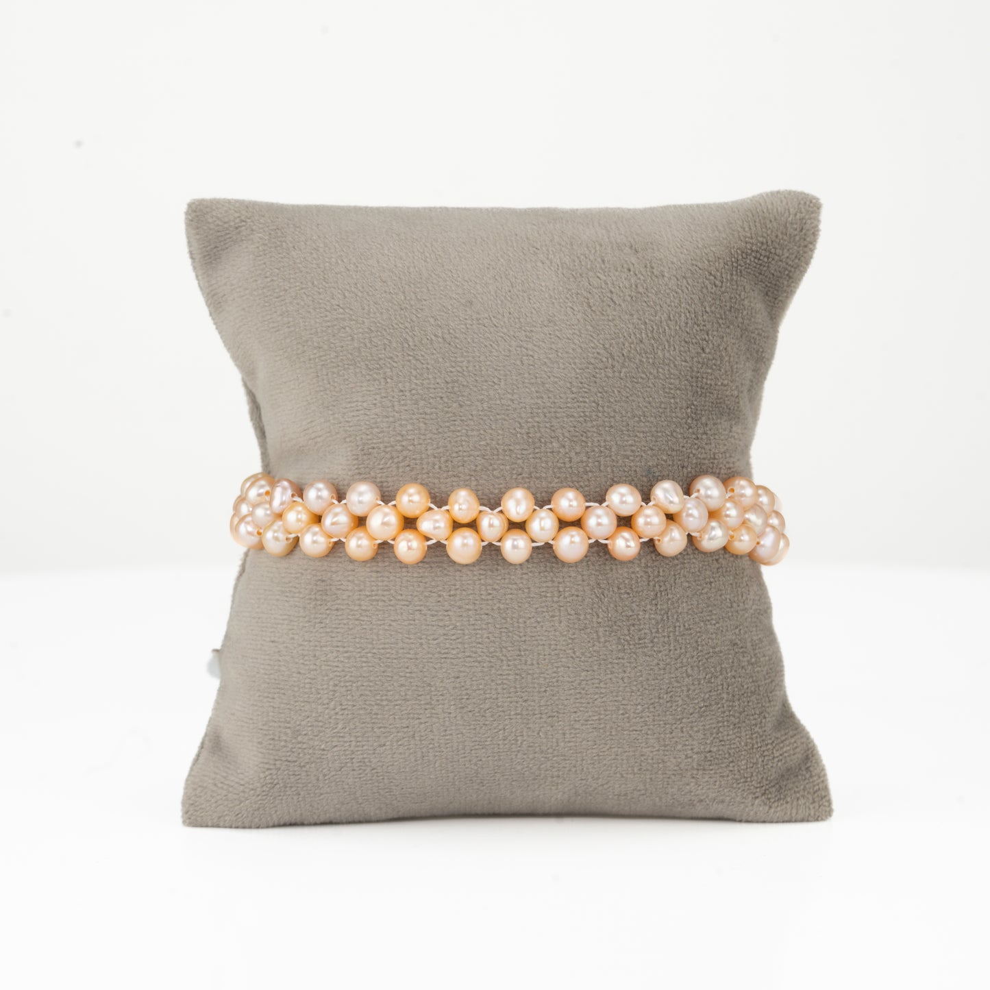 4.0-5.0mm Handcrafted Pink Freshwater Pearl Bracelet