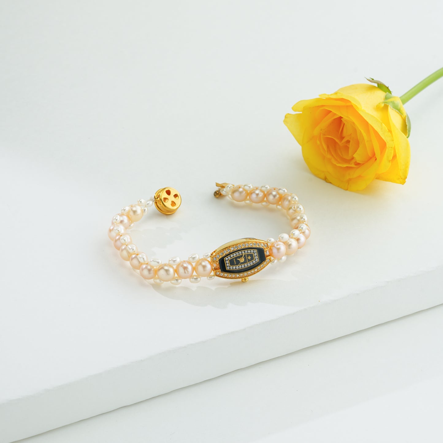 Delicate Freshwater Multicolor Pearl Watch