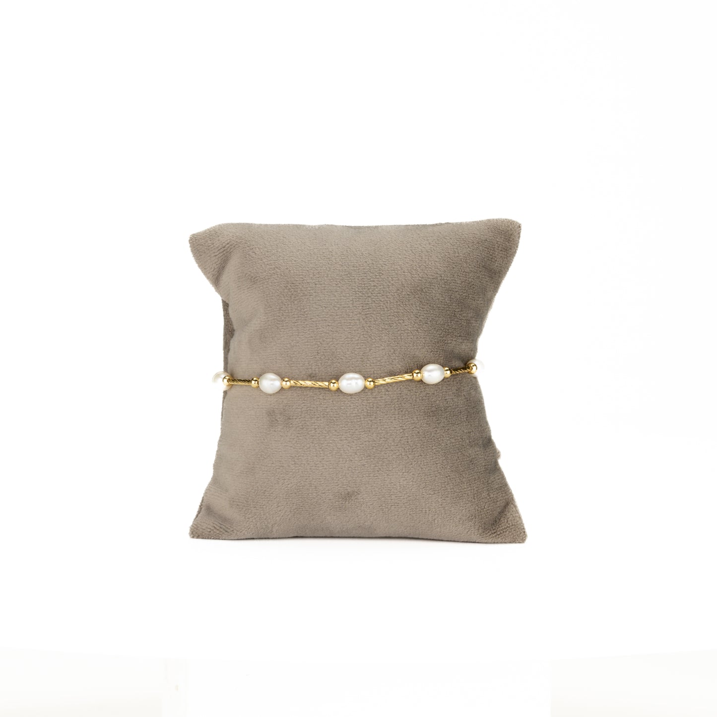 White Drop Freshwater Pearl Bracelet