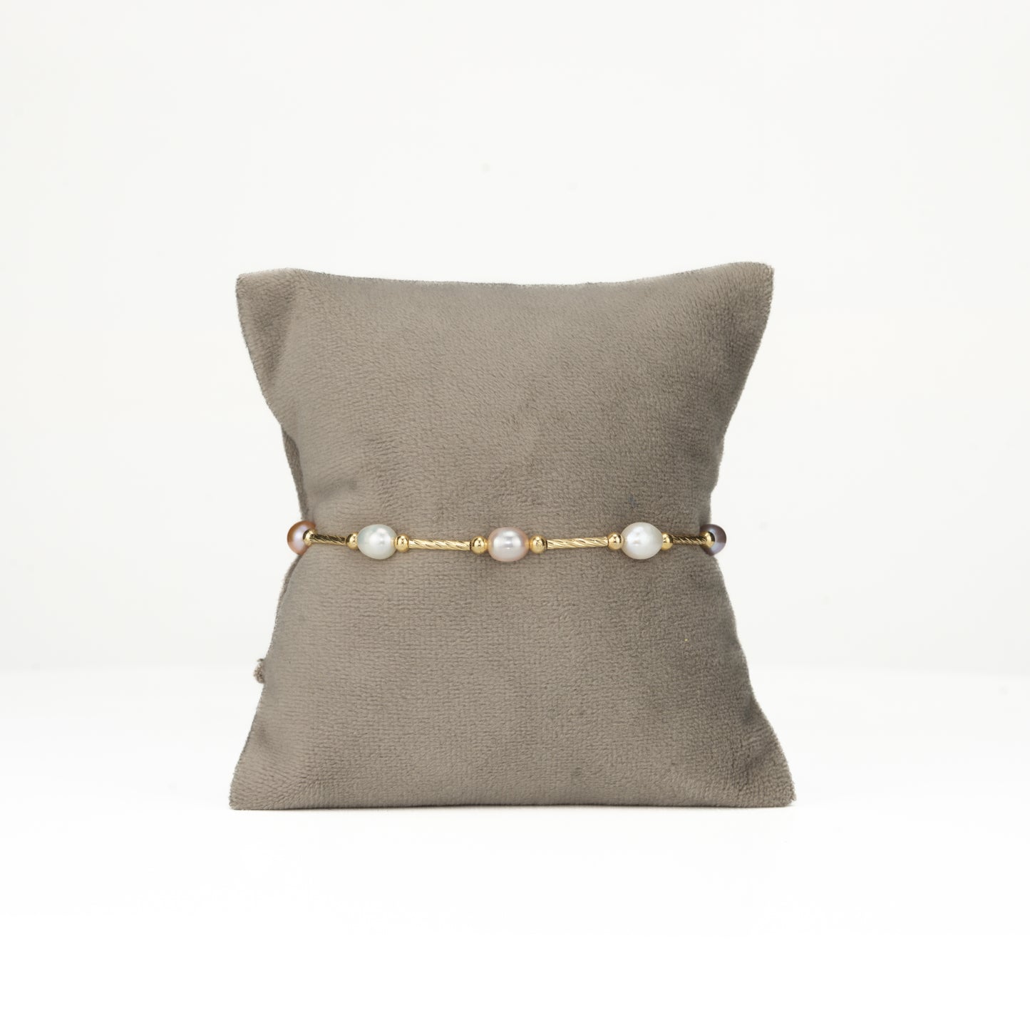 Delicate White Drop Freshwater Pearl Bracelet