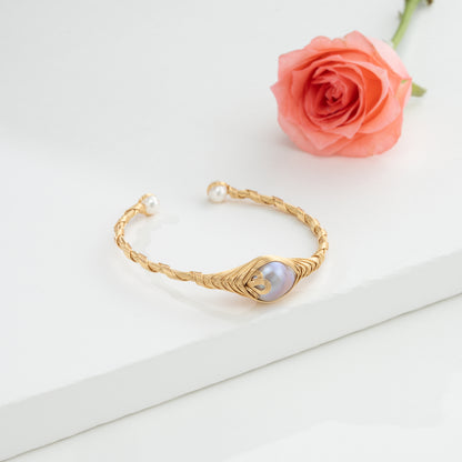 Fancy Multicolor Near Round Freshwater Pearl Bracelet