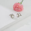Charming White Stone Freshwater Pearl Cufflinks
