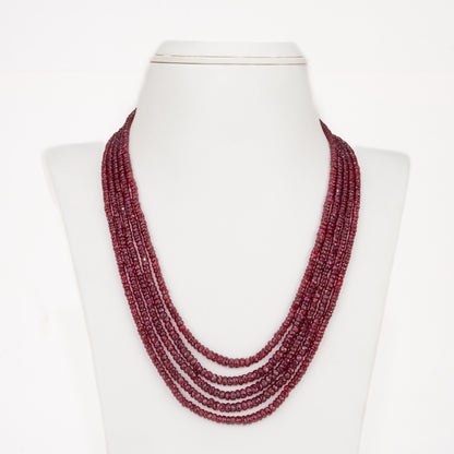 Natural Ruby Necklace