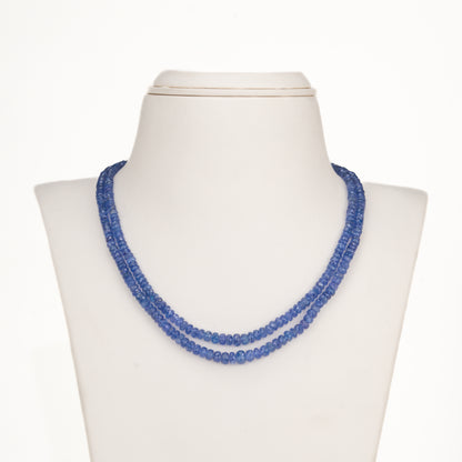 Timeless Tanzanite Beads Necklace