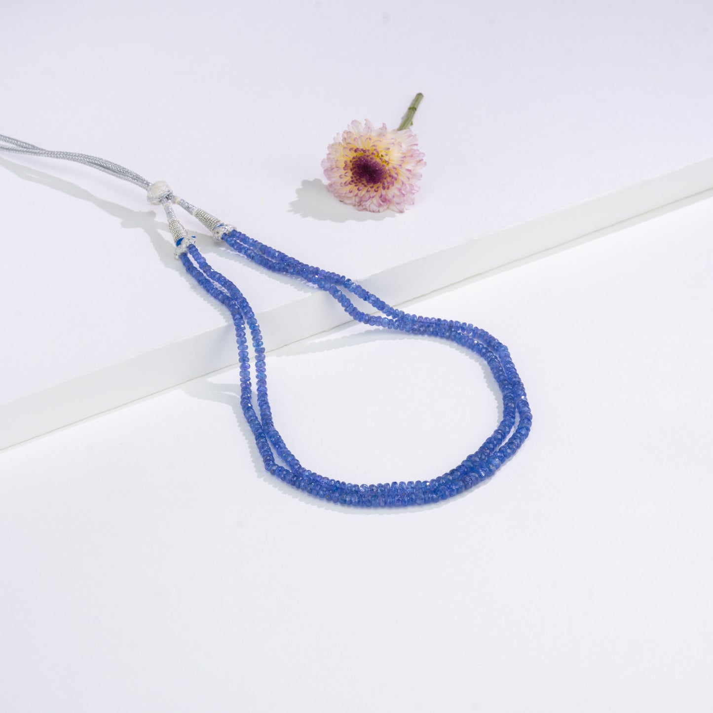 Timeless Tanzanite Beads Necklace