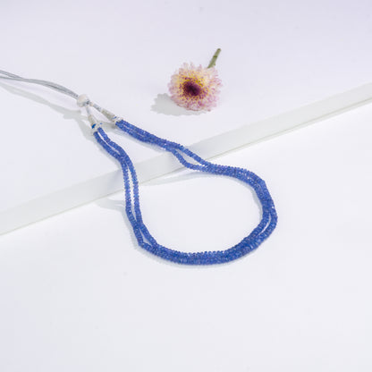 Timeless Tanzanite Beads Necklace