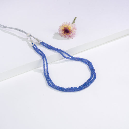 Timeless Tanzanite Beads Necklace
