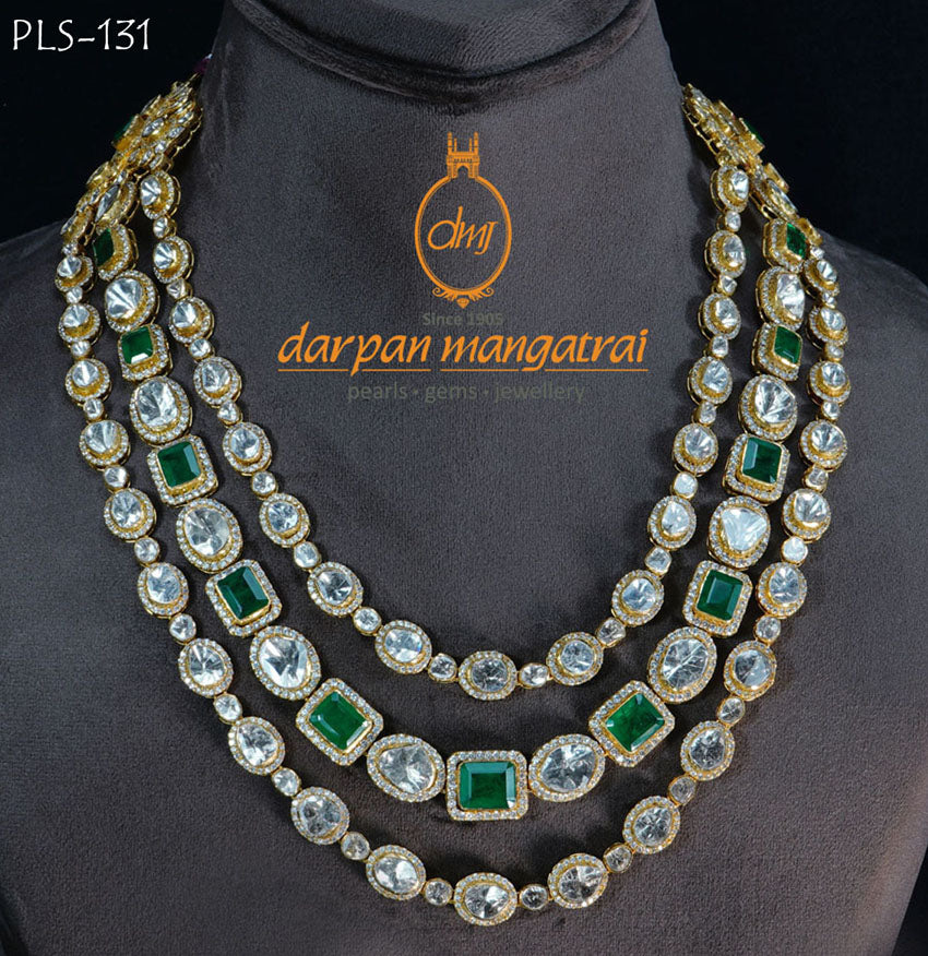 Red Carpet Worthy Polki Necklace