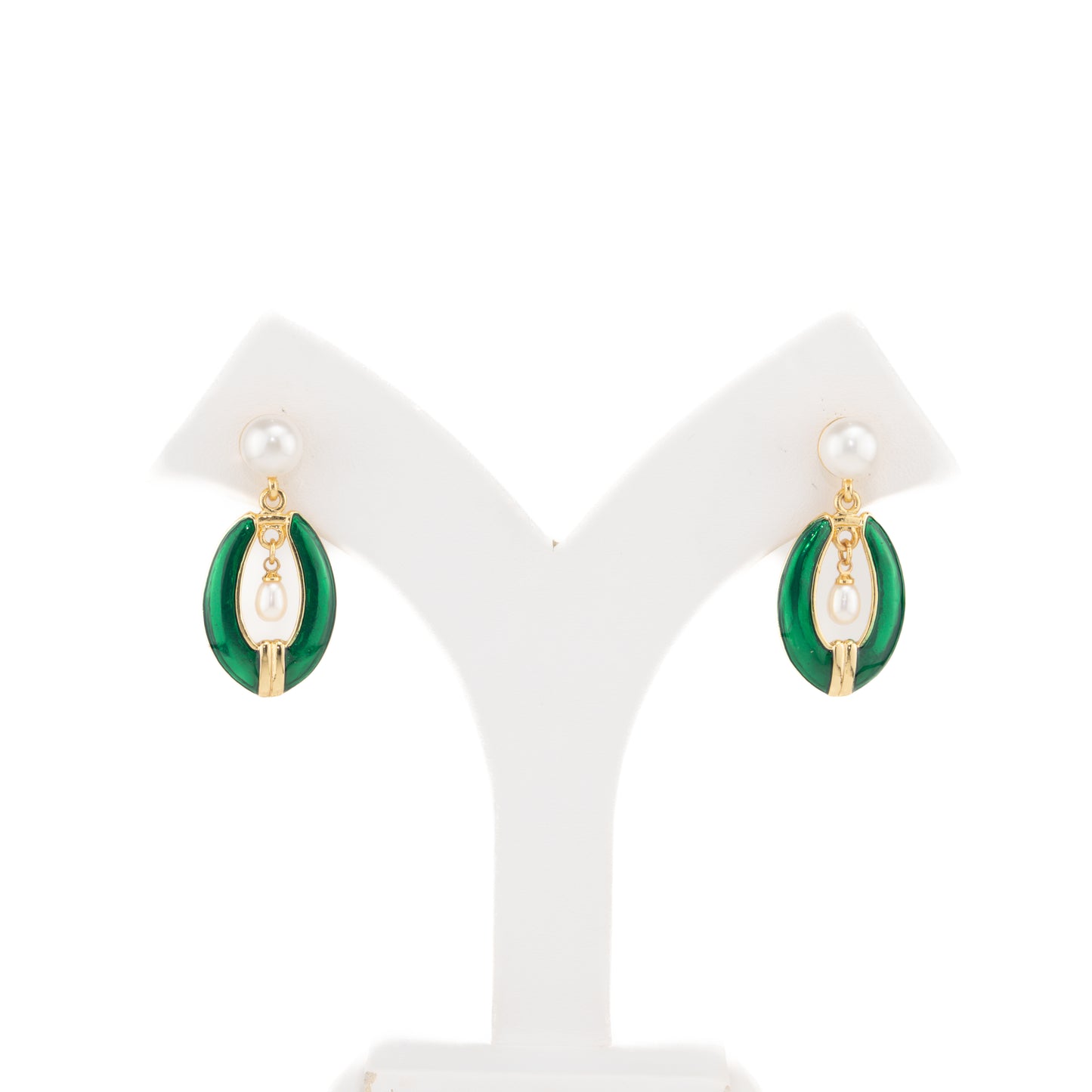 Minimalist Freshwater Pearl Stud Earrings