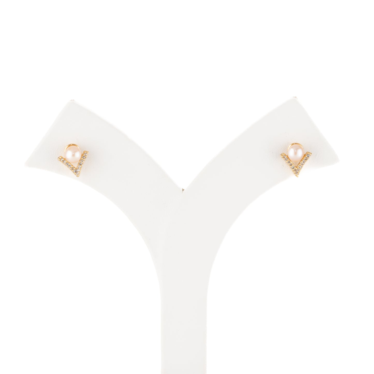 Angelic Pink Freshwater Pearl Stud Earrings