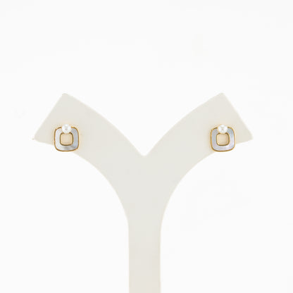 Dynamic Mix Freshwater Pearl Stud Earrings