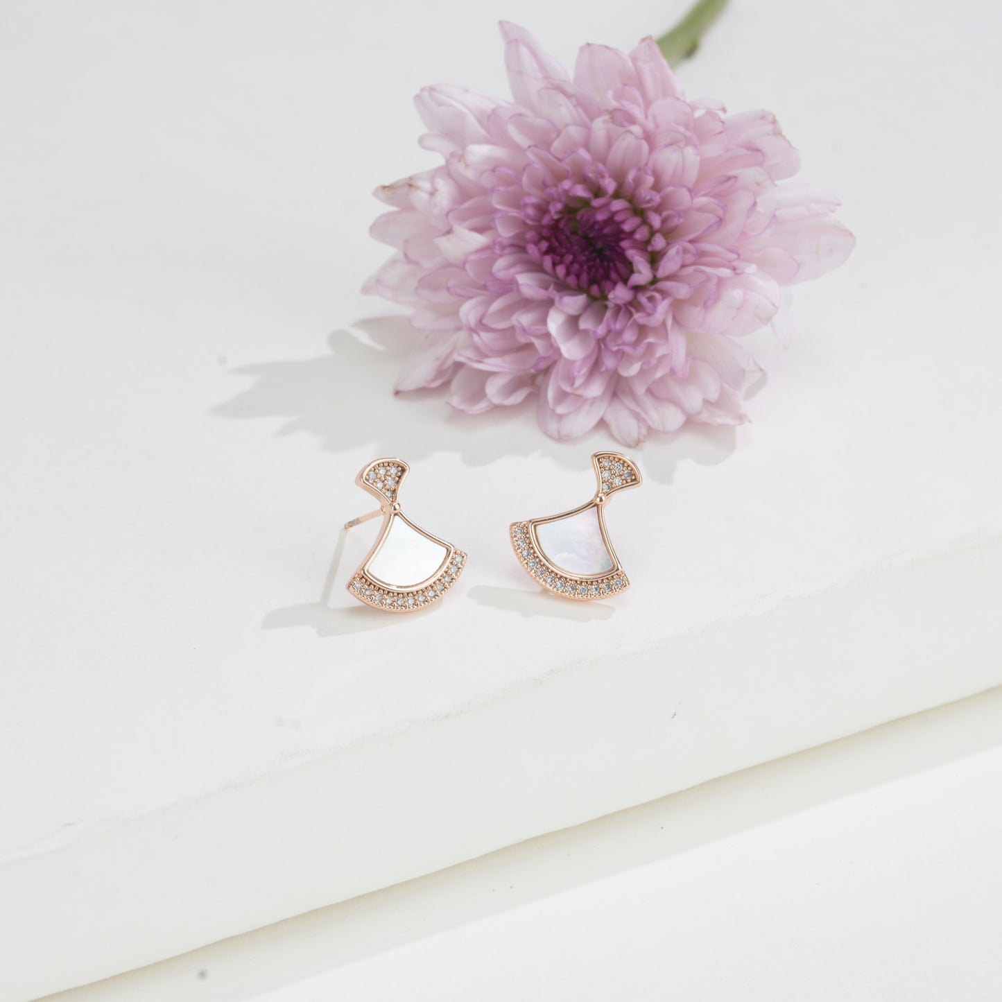 Classy Freshwater Pearl Stud Earrings