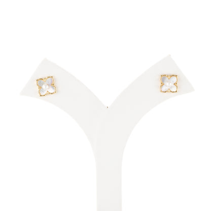 Iconic White Freshwater Pearl Stud Earrings