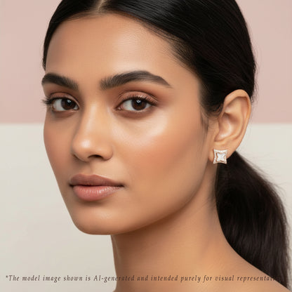 Unique Freshwater Pearl Stud Earrings