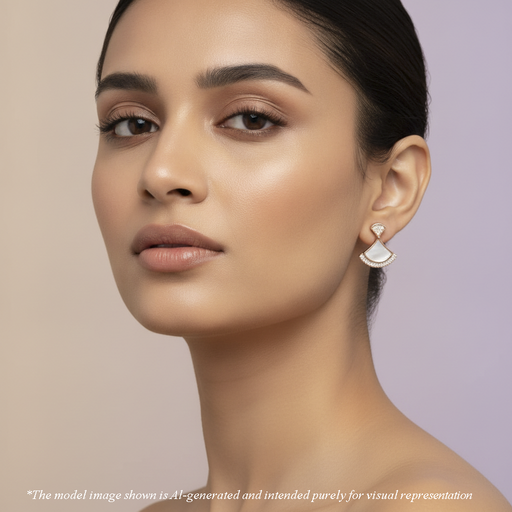 Classy Freshwater Pearl Stud Earrings
