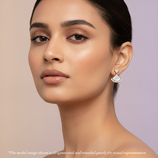 Classy Freshwater Pearl Stud Earrings