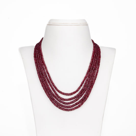 Natural Ruby Necklace