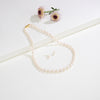 7.0-8.0mm White Mix Freshwater Pearl Necklace Set - AA Quality