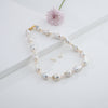 23.0-24.0mm White Mix Baroque Freshwater Pearl Necklace Set - AA Quality