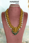 Traditional South Indian Temple Stone Necklace