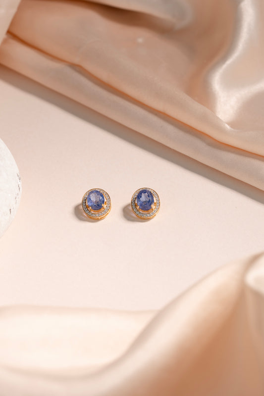 Celestial Tanzanite Stone Earrings