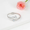 Elegant Double Heart Pearl Bracelet