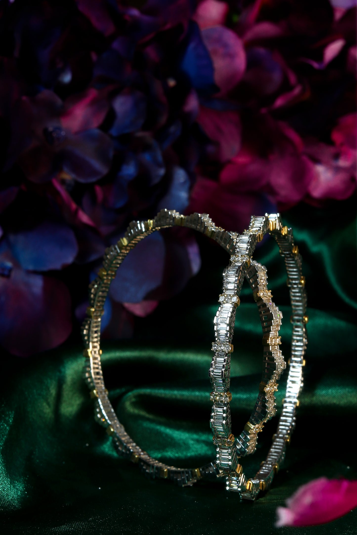 Exotic Diamond Bangle