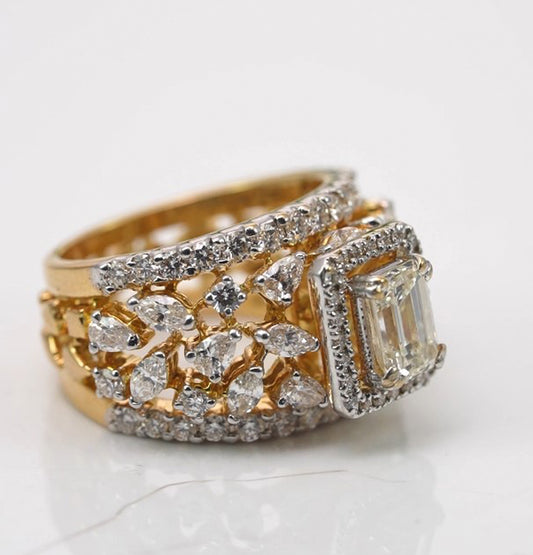 Dramatic Diamond Ring