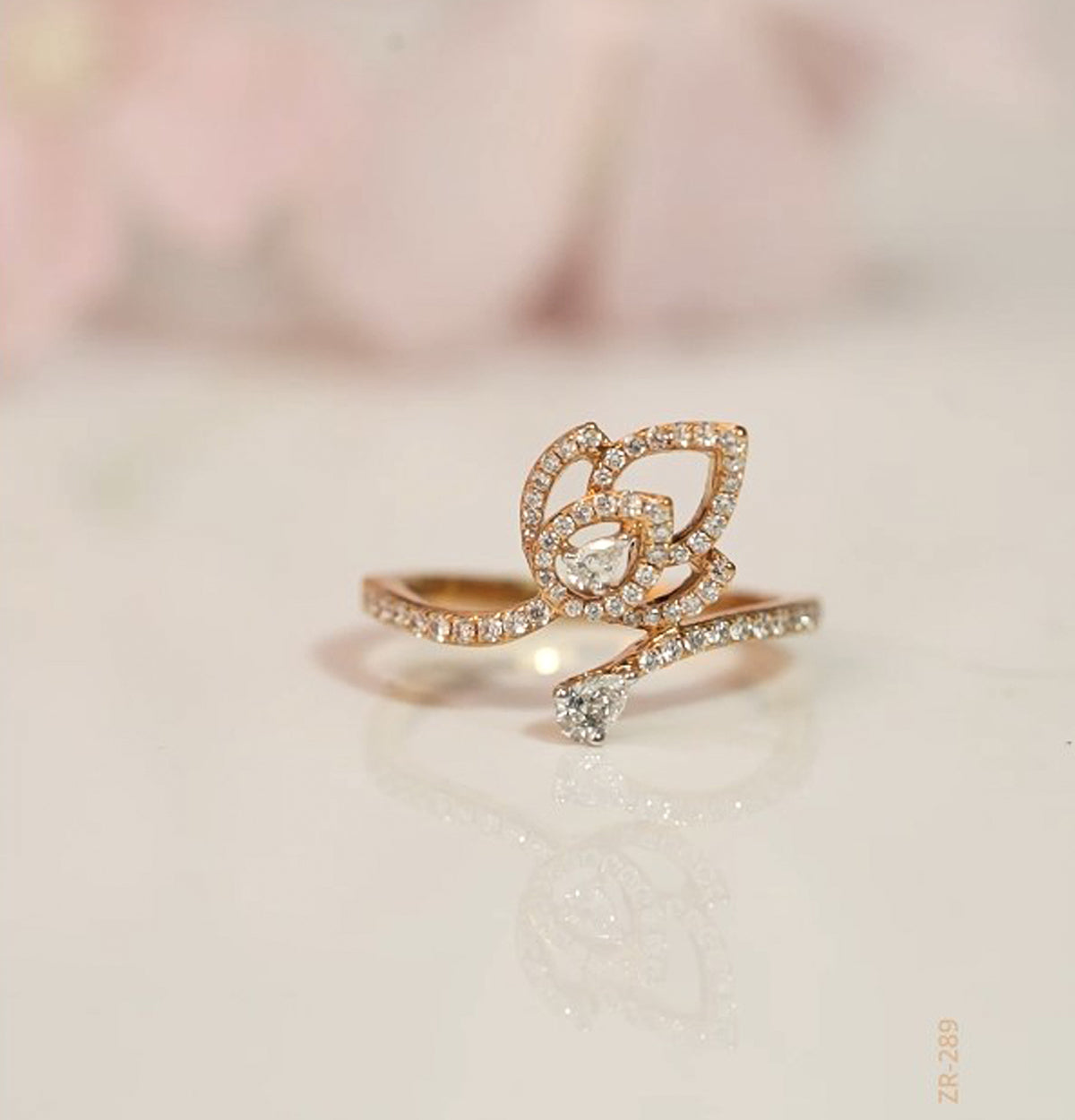 Exotic Diamond Ring